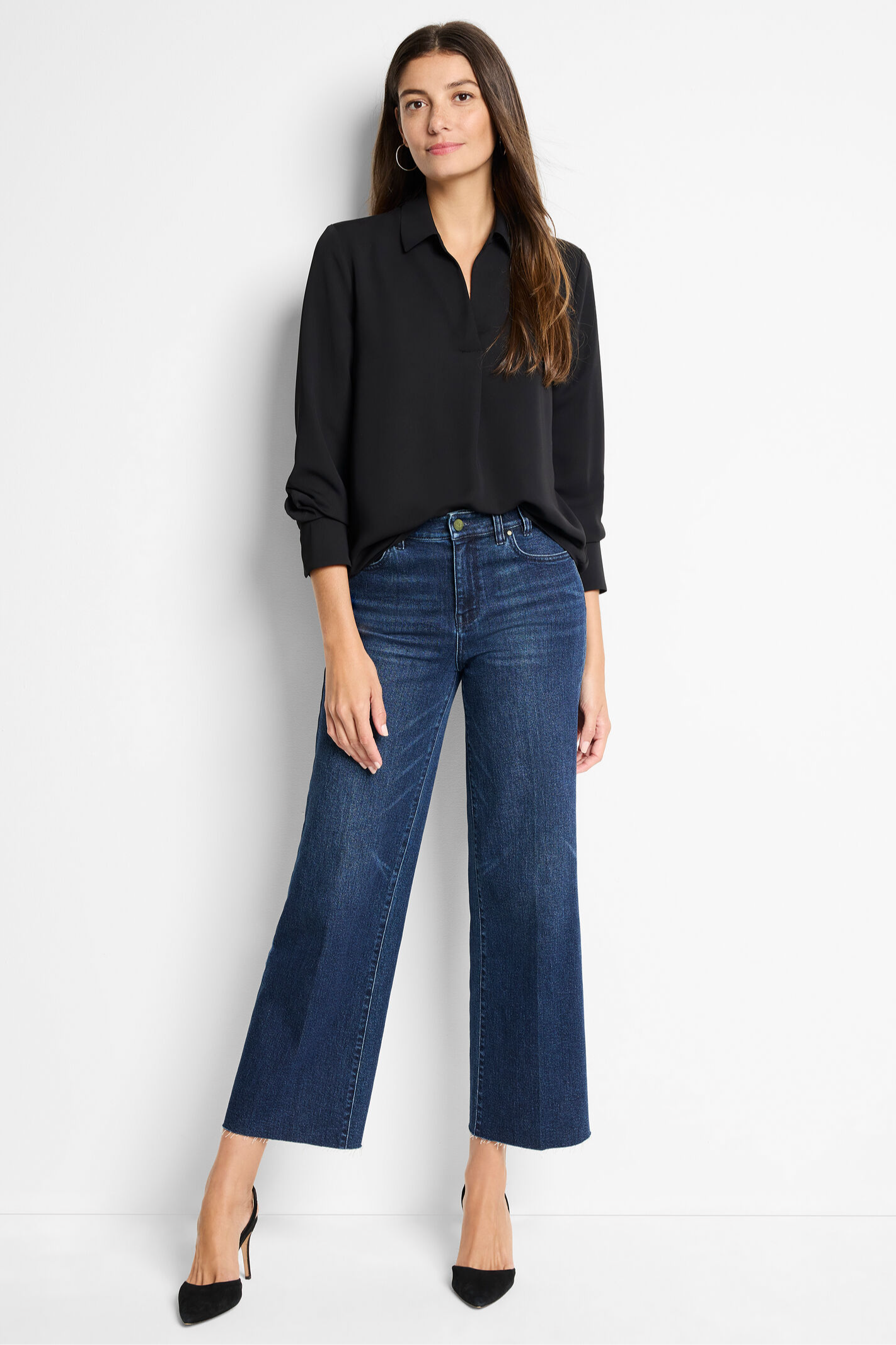 Easy Popover Shirt - Black Onyx