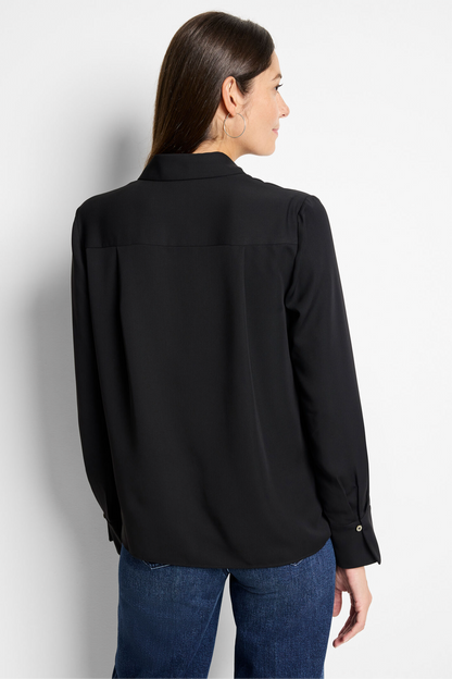Easy Popover Shirt - Black Onyx