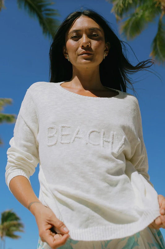 Cotton Scoop Neck Sweater