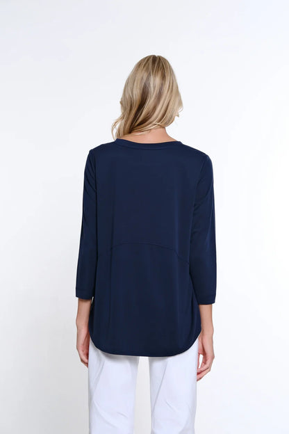 High-Low Knit Top