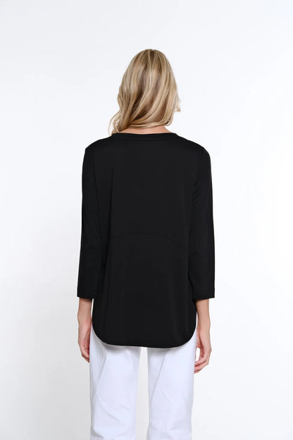 High-Low Knit Top