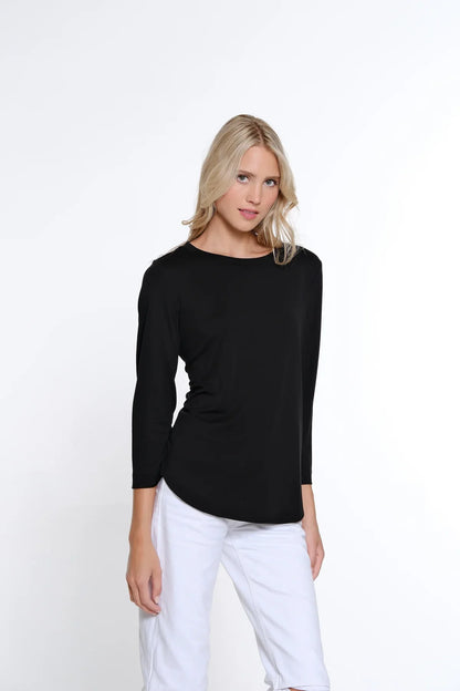 High-Low Knit Top