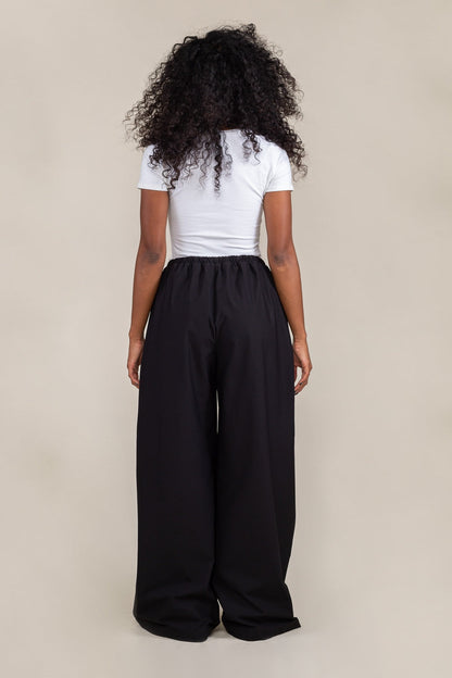 Roch Nylon Wide Leg Pant