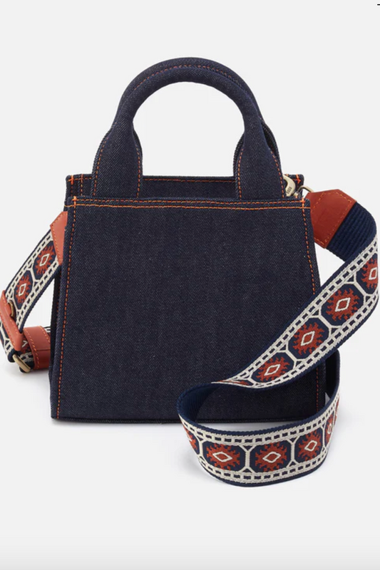 Cass Denim Small Tote
