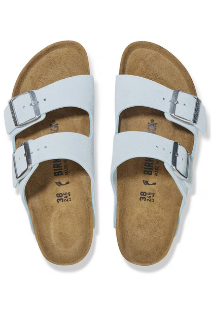 Arizona Narrow Width In Baby Blue Suede