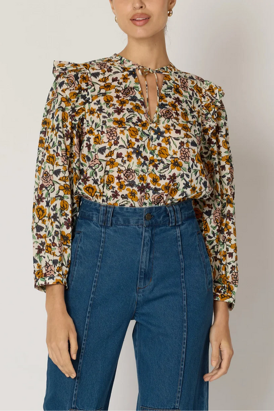 Malin Blouse- Wild Cosmos