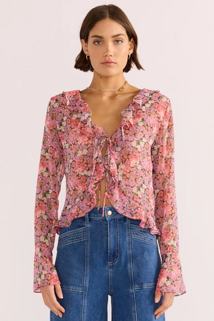 Amelia Ruffle Blouse