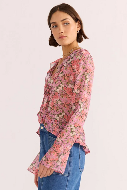 Amelia Ruffle Blouse