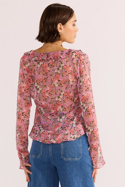 Amelia Ruffle Blouse