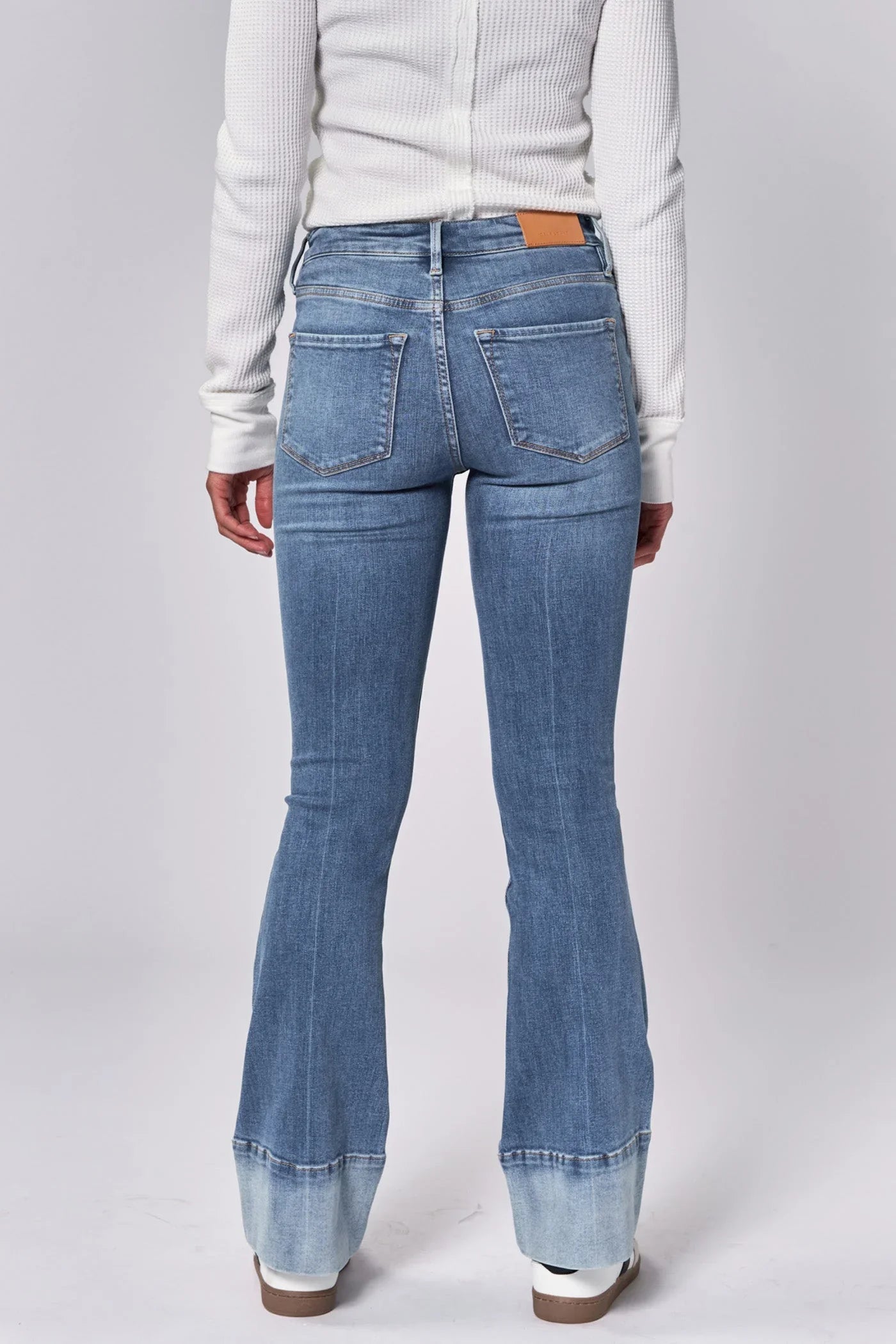 Jaxtyn Midrise Bootcut with Faded Hem