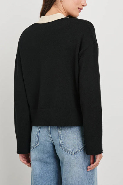 Geneva Contrast Cardigan