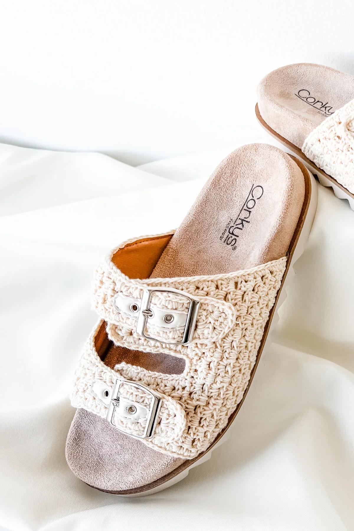 Corkys Natural Dash Sandals