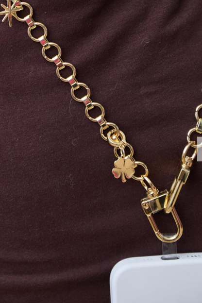 Lucky Clover Gold Charm