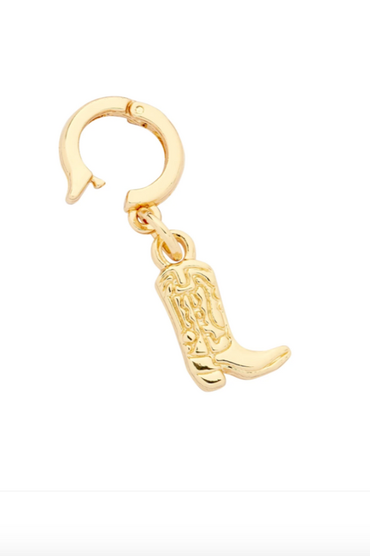 Cowboy Boot Gold Charm