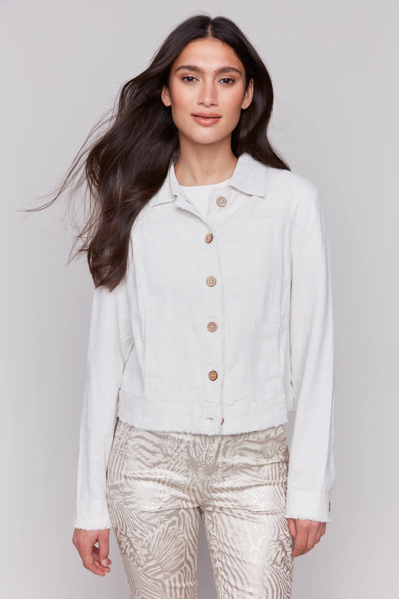 Linen Blend Jacket