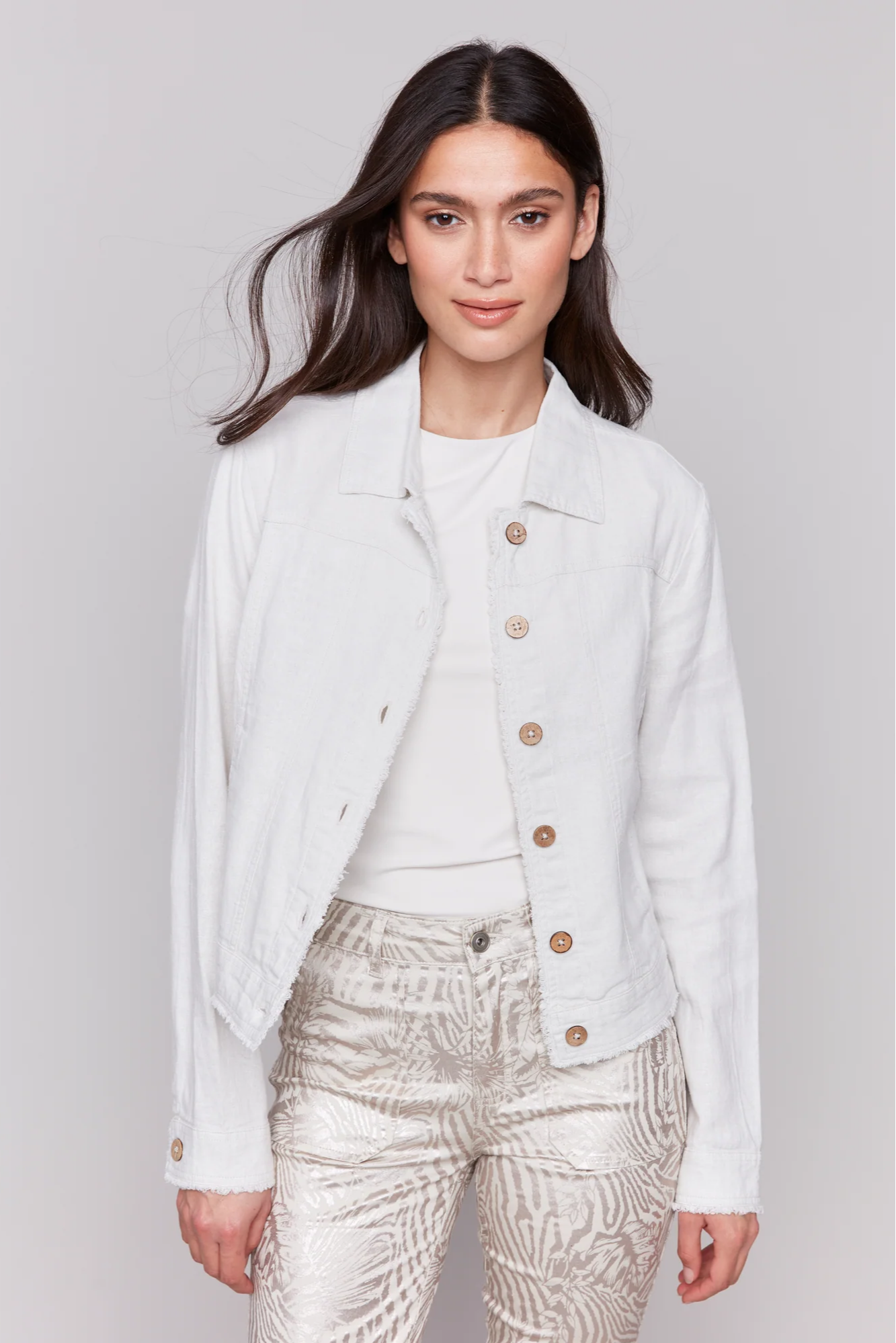 Linen Blend Jacket
