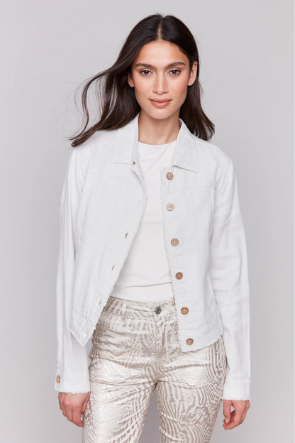 Linen Blend Jacket