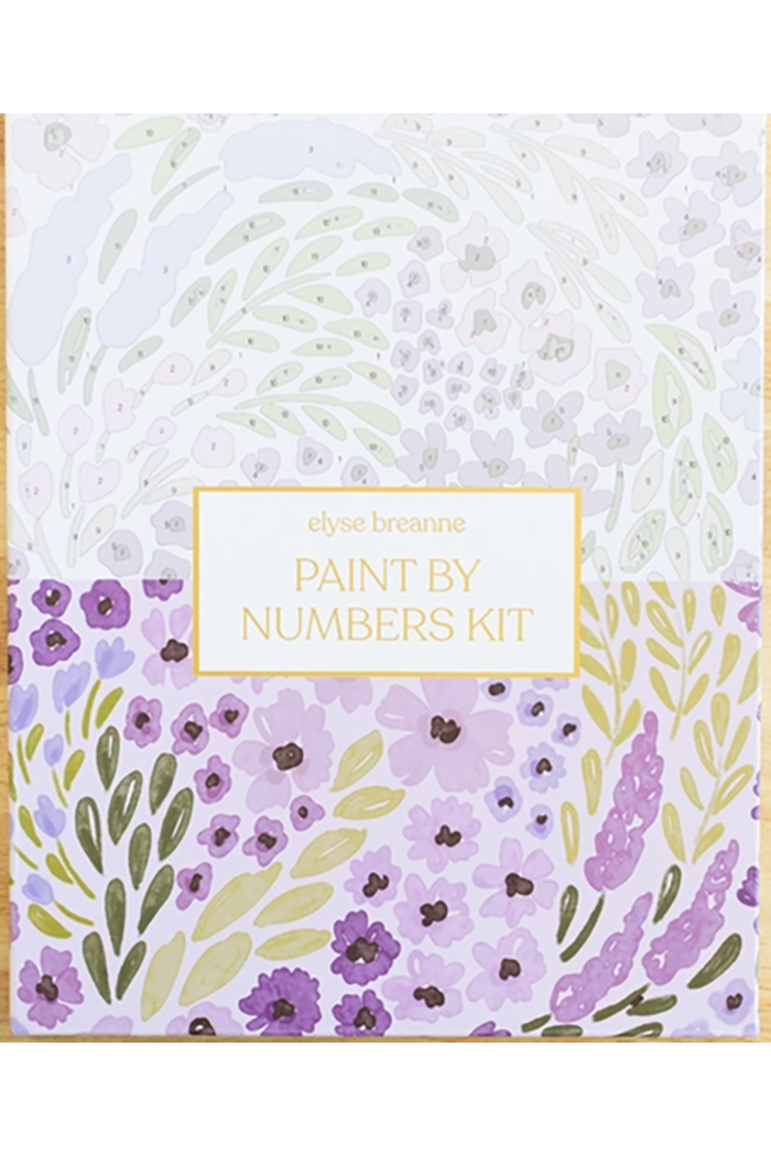 Floral Paint by Numbers Kit