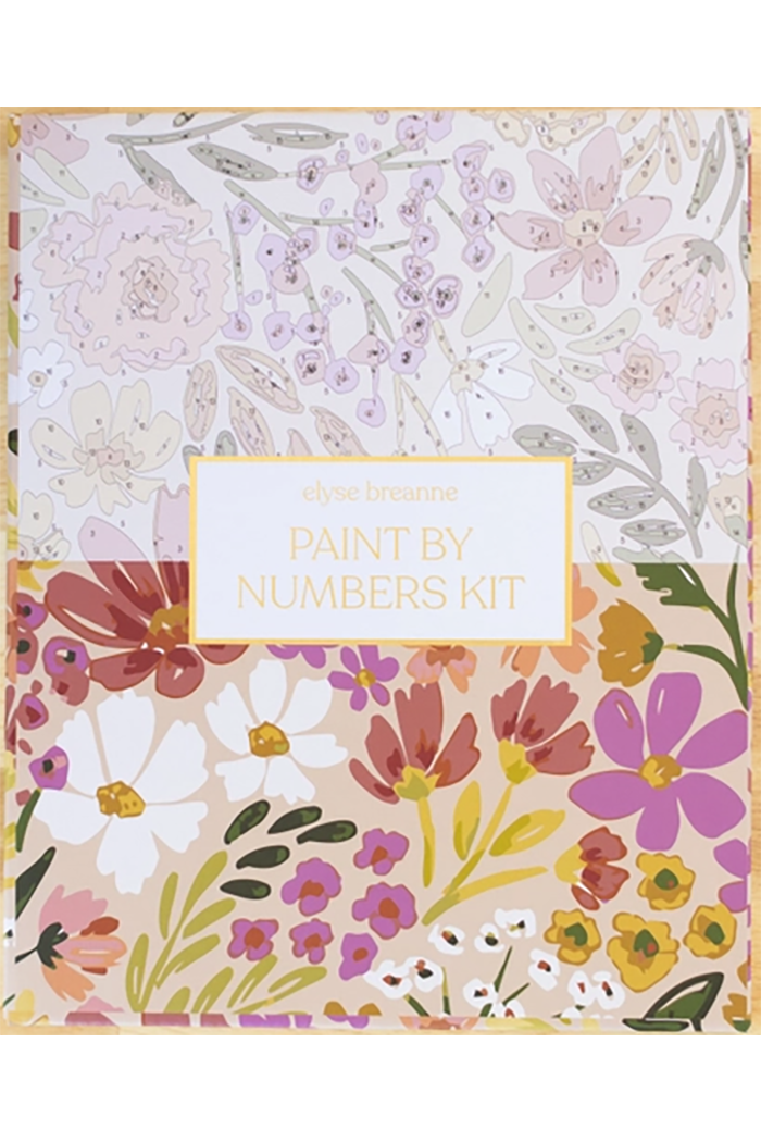 Floral Paint by Numbers Kit