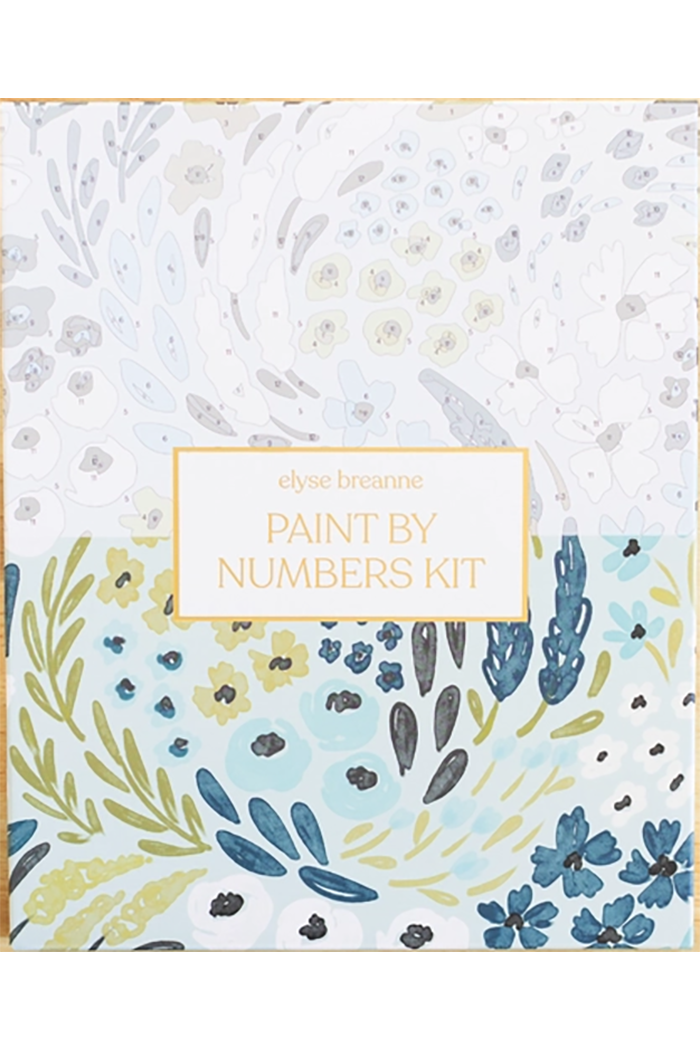 Floral Paint by Numbers Kit