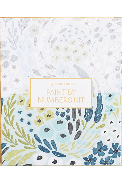 Floral Paint by Numbers Kit