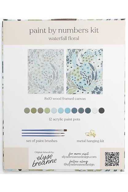Floral Paint by Numbers Kit