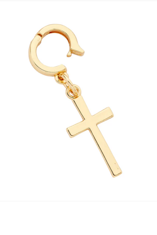 Cross Gold Charm