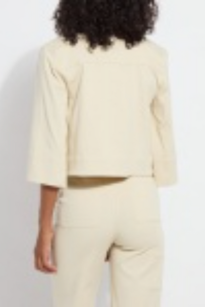 Crop Twill Jacket