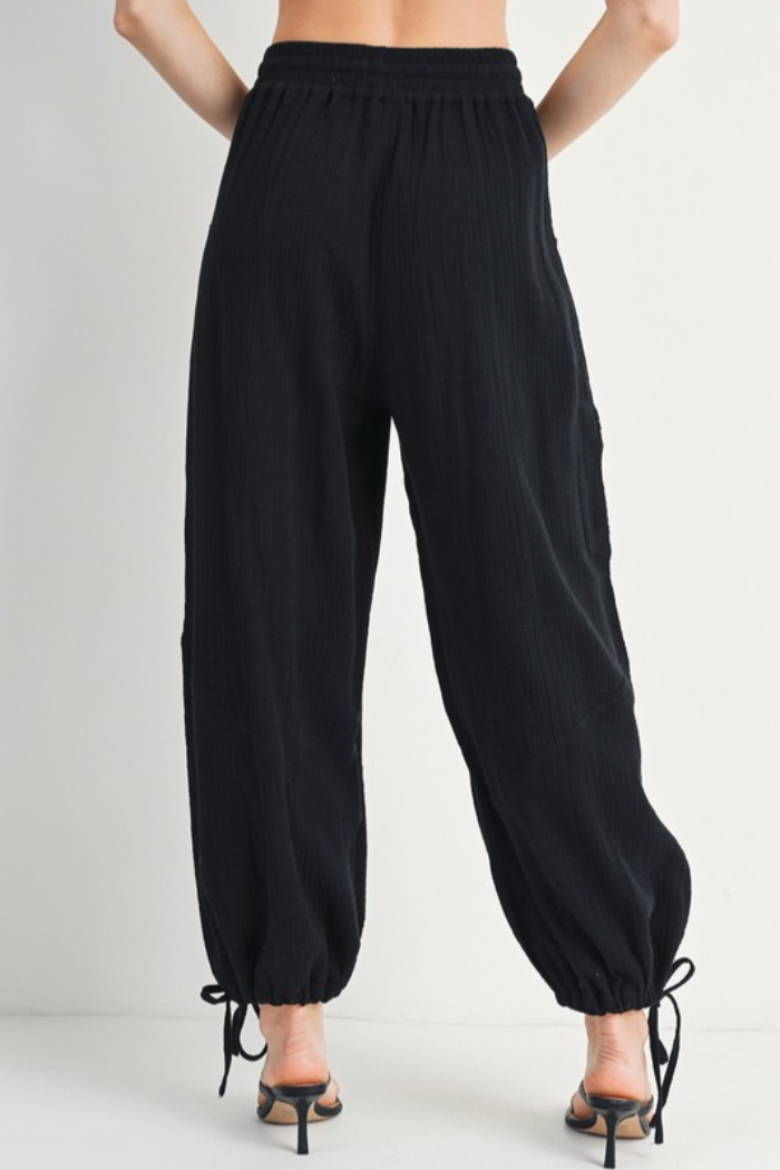 Harem Jogger Drawstring Pants