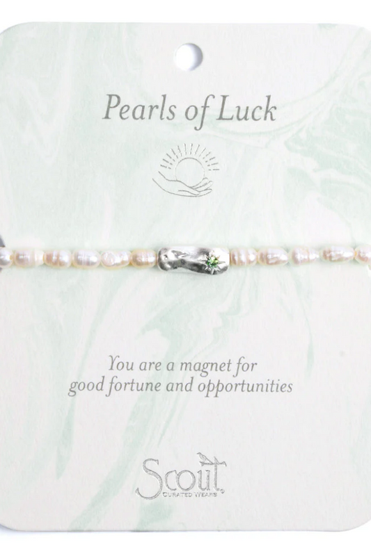 Pearl Affirmation Bracelet