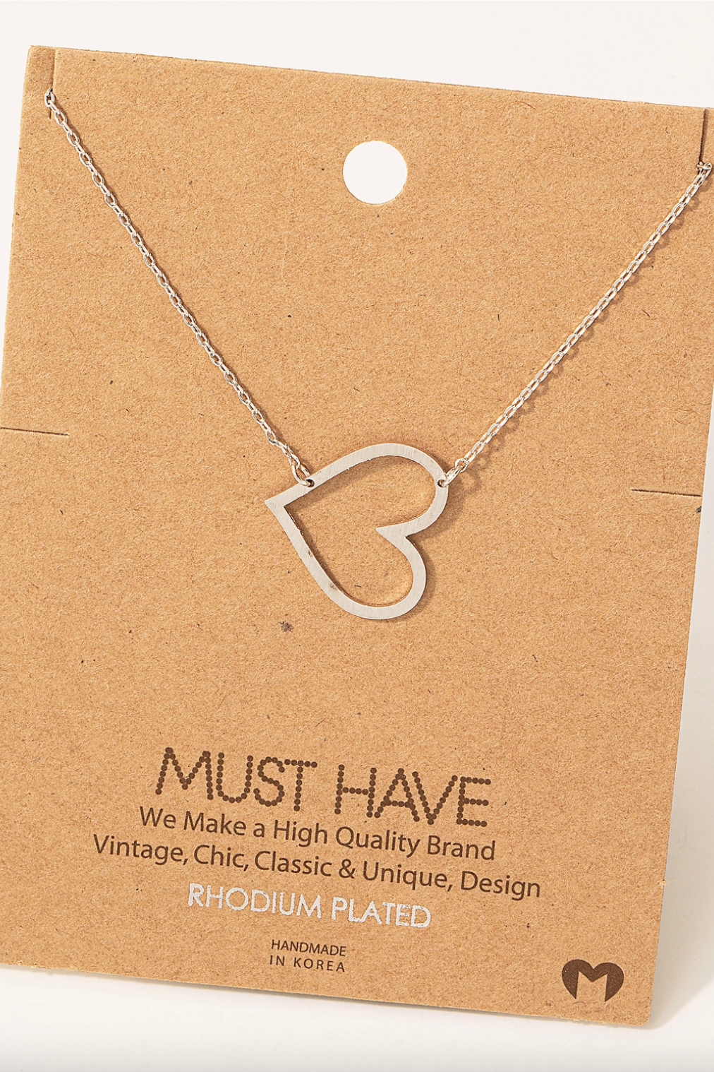 Heart Dangle Necklace
