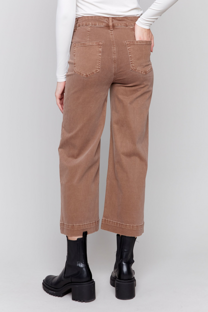 Charlie B Patch Pocket Twill Pant
