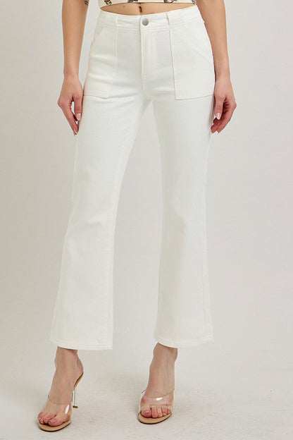 Snow White Kick Flare Jeans