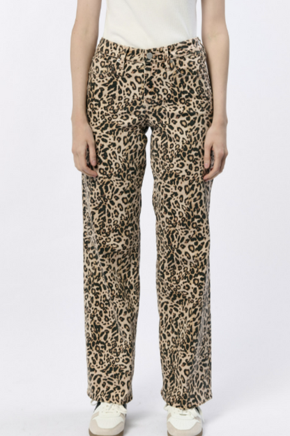 Taylor Leopard Print Pants