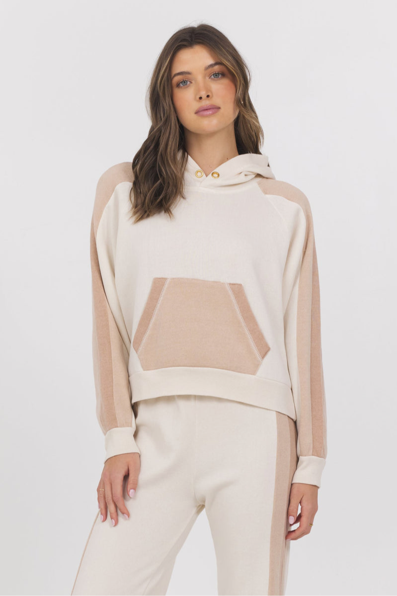 Color Block Fleece Jogger Set