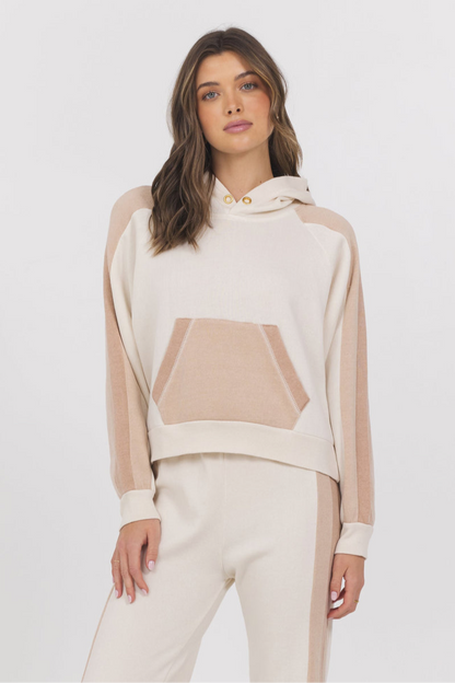 Color Block Fleece Jogger Set
