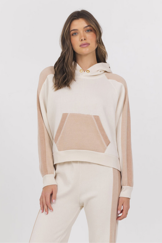 Color Block Fleece Jogger Set
