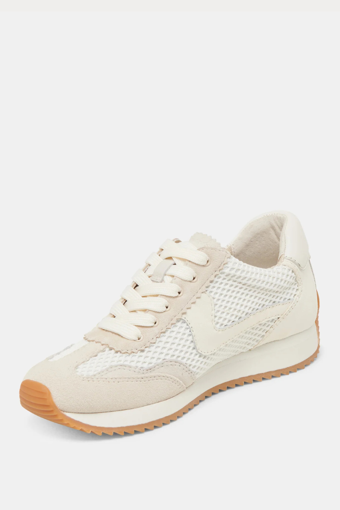 B.Ntcd Mesh Sneakers- White Woven Mesh