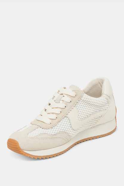 B.Ntcd Mesh Sneakers- White Woven Mesh