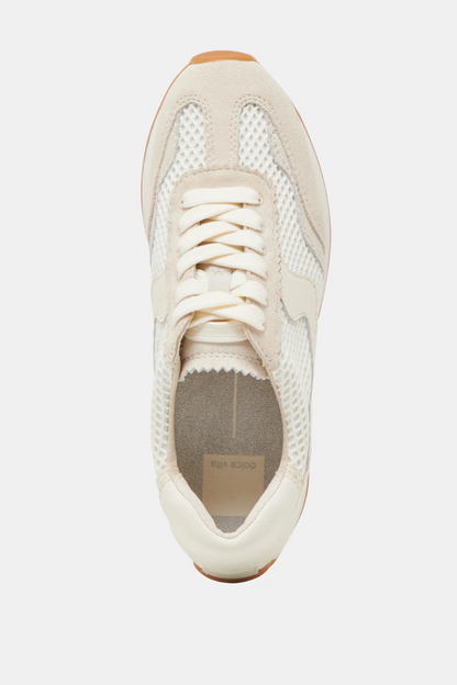 B.Ntcd Mesh Sneakers- White Woven Mesh