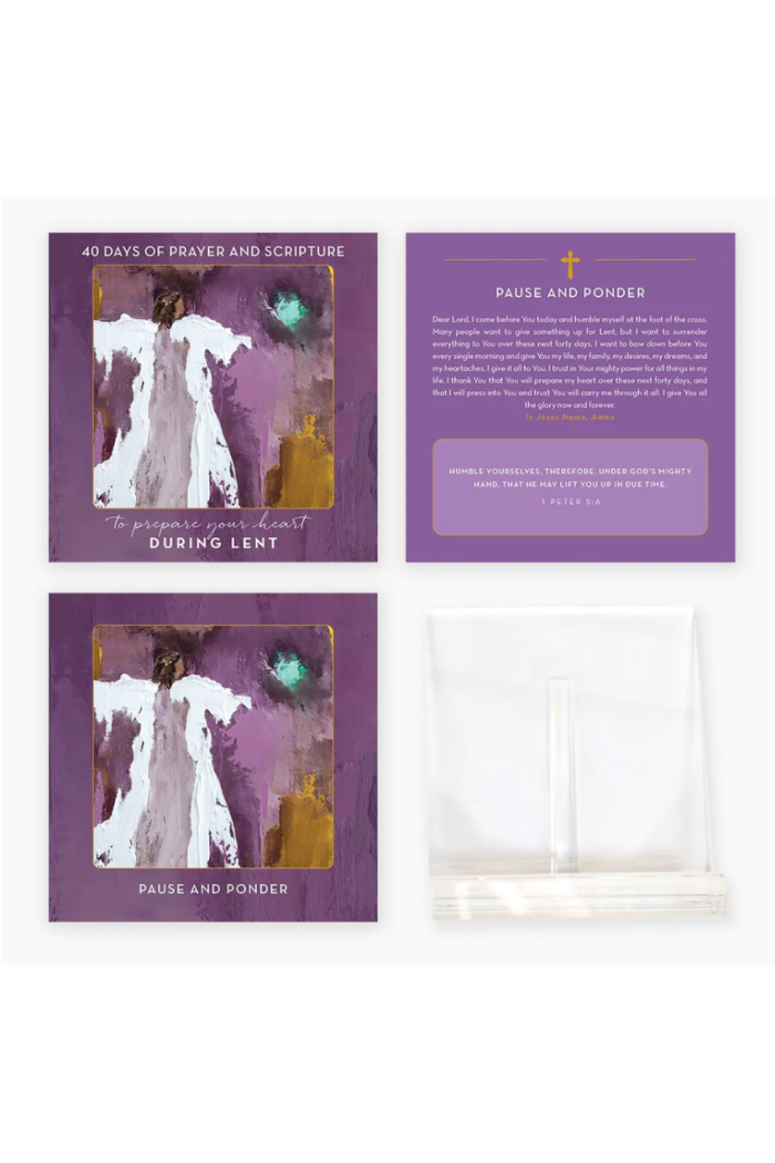 40 DAYS OF PRAYER & SCRIPTURE FOR LENT