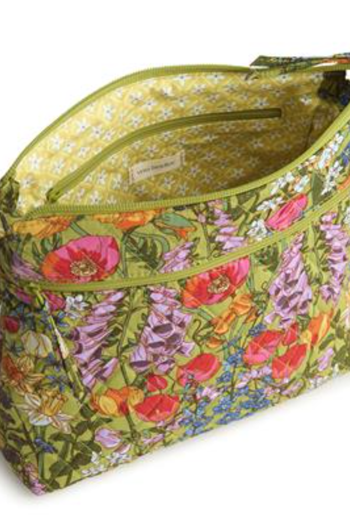 Vera Bradley Meadow Bouquet Zip Hipster