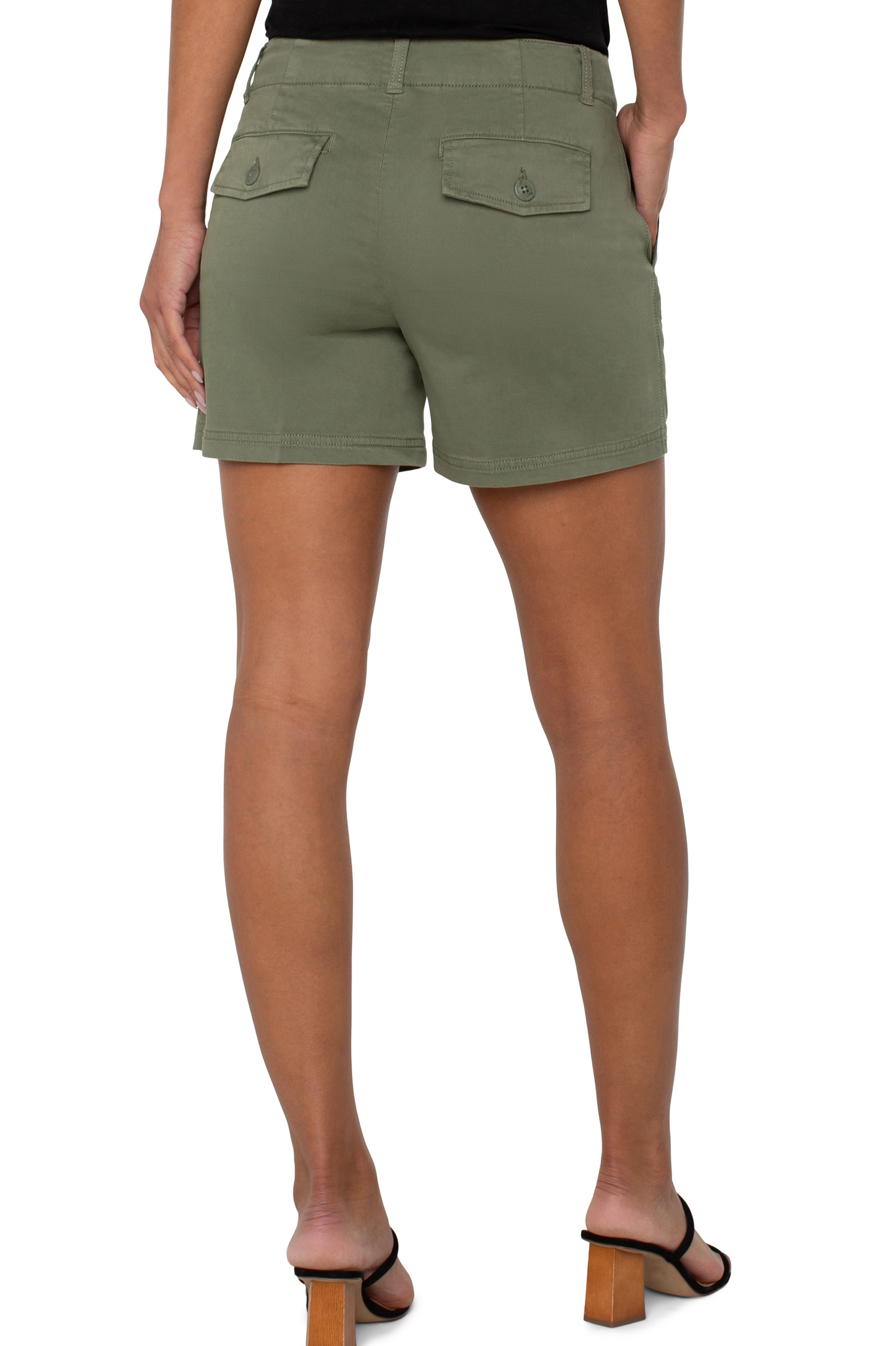Pleated Trouser Short