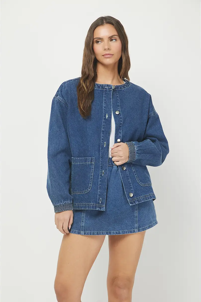 Indigo Washed Denim Jacket