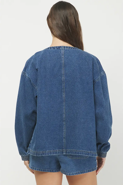 Indigo Washed Denim Jacket