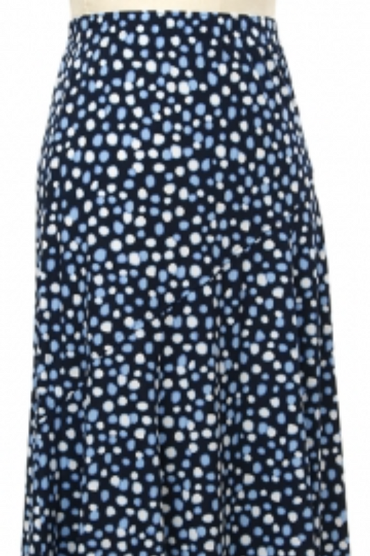 Dots Print Skirt