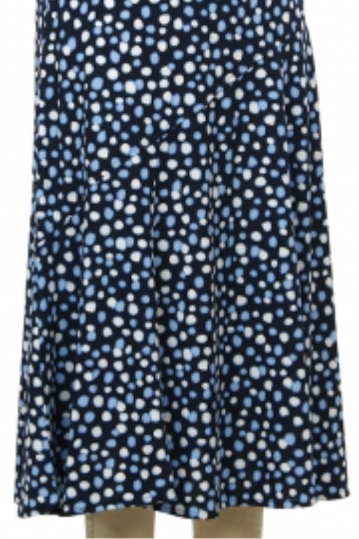 Dots Print Skirt