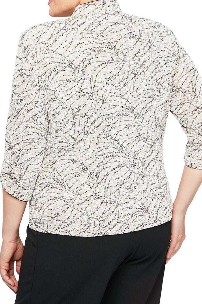 Mandarin Neck Twinset