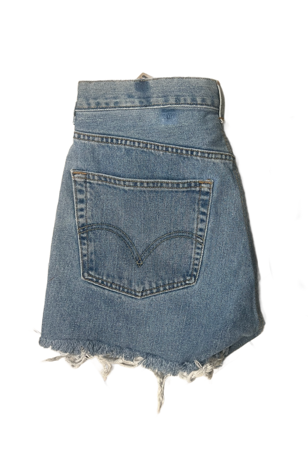 Embellished Up-cycled Levi Denim Shorts