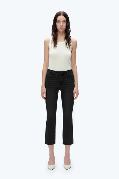 Bayeas Mid Rise Straight Jeans
